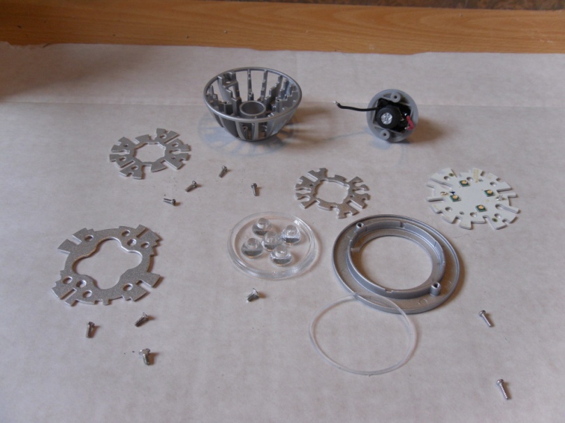 LED disassembled